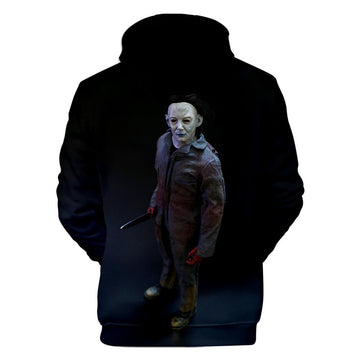 Película Halloween Sudadera Cosplay Fiesta Carnaval Diario 3D Impreso